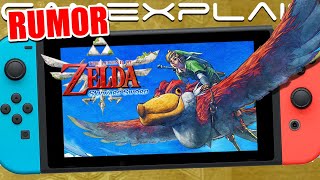 RUMOR: Zelda: Skyward Sword Coming to Nintendo Switch?! Listing Discovered on Amazon UK!
