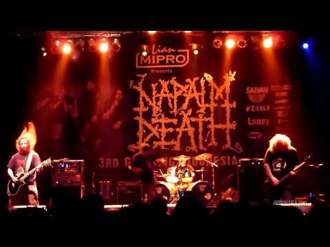 Napalm Death - Downbeat Clique (Live in Jakarta, 28 June 2011)