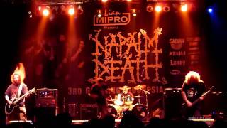 Napalm Death - Downbeat Clique (Live in Jakarta, 28 June 2011)