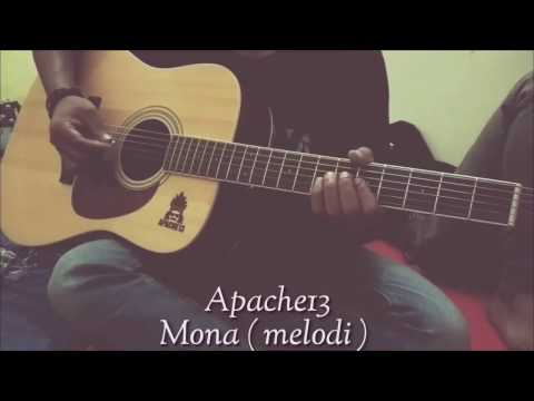 Melodi Gitar Lagu Mona Apache13