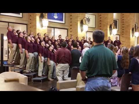 Singing Cadets - Aggie Fight Song 9/9/16
