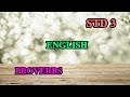 3rd Std ENGLISH PROVERBS
