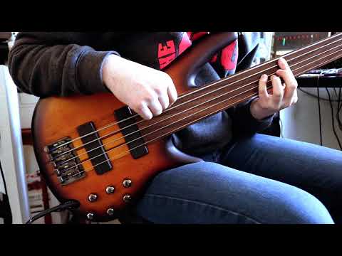 Демонстрация звучания бас-гитары Ibanez SRF705-BBF