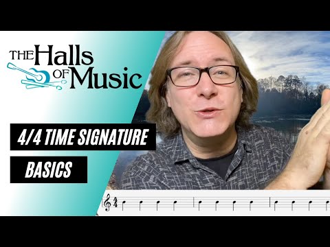4/4 Time Signature Basics Clapping Quarter, Half, and Whole Notes