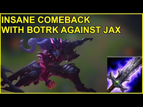 INSANE comeback with new Blade of the Ruined King Against LEGENDARY Jax