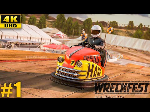 Wreckfest | Gameplay Walkthrough | PART - 1 [4KUHD] #wreckfest #wreckfestcrashcar #shorts