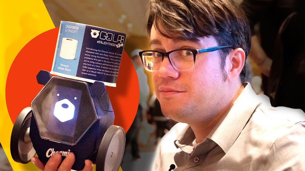 Charmin's poop bot delivers toilet paper when you need it