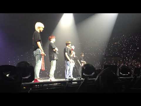 Ending Talk - BTS Love Yourself in Dallas 2018 / Sister Cam