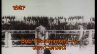 Bob Fitzsimmons vs James J. Corbett 17.3.1897 - World Heavyweight Championship (14th Rd KO)