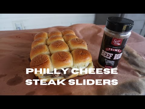 Philly Cheese Steak Sliders | Big Green Egg