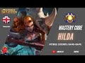 HILDA Mastery Code Mobile Legends | Tips to complete chapters Hilda MLBB English language