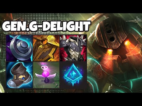 GEN.G - Delight Nautilus vs Heimerdinger [ Support ] Korea Grandmaster Patch 13.12 ✅