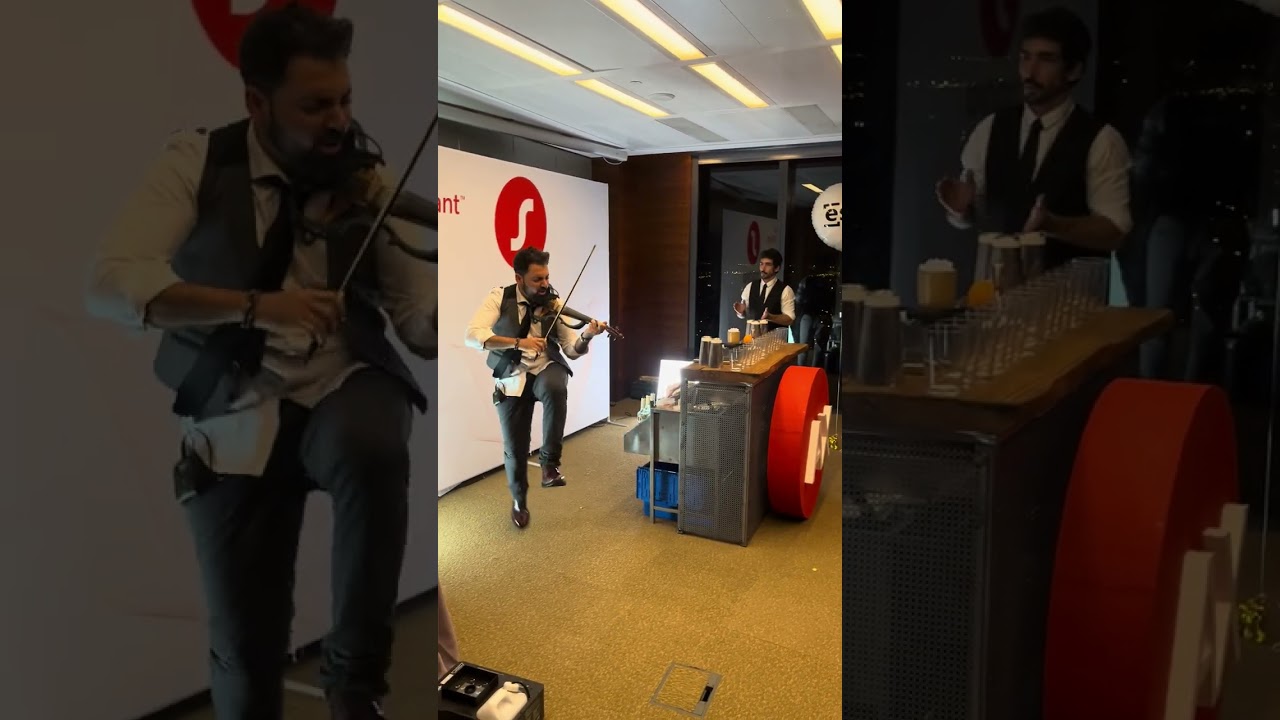 Final del show de Violín y Flair Signia Madrid