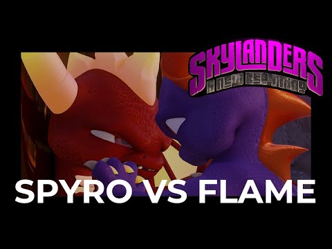 Skylanders A New Beginning - Spyro vs Flame Clip