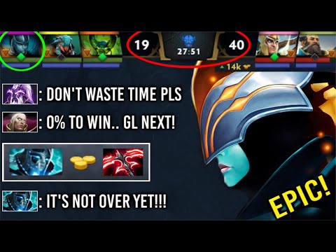 0% Win Chance And They Thought its Over But.. Unreal Desolator LvL 2 PA Epic Comeback WTF Dota 2