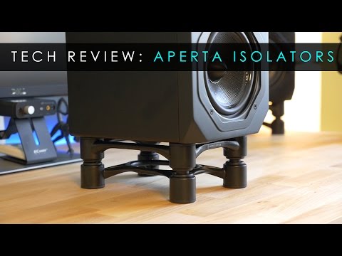 Tech Reviews | Aperta Speaker Stand Isolators | Isoacoustics