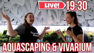 LIVE 19:30 met @AquaRomy : VIVARIUM!? & JULLIE VRAGEN //Nickey//