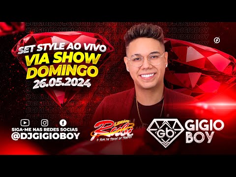CD AO VIVO GIGIO BOY NA VIA SHOW - LENDÁRIO RUBI - 26,05,2024