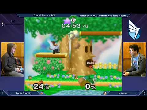 MMOM144 SSBM - Pretty Good (Ice Climbers) vs. Mr. Lemon (Dr. Mario) - Melee GF
