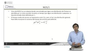 Sistemas M/M/1 y G/G/1
