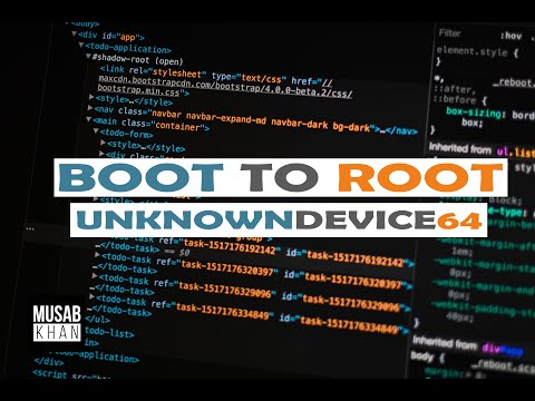 CTF Walkthrough | Unknowndevice64 Vulnhub | Boot-To-Root
