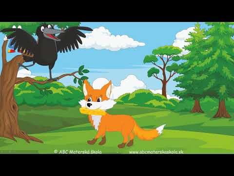 Havran a lišiak - Video bájka