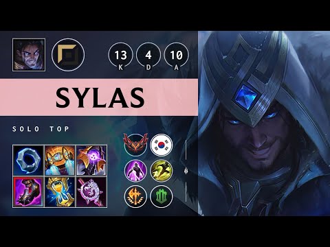 Sylas Top vs Jax - KR Grandmaster Patch 25.14