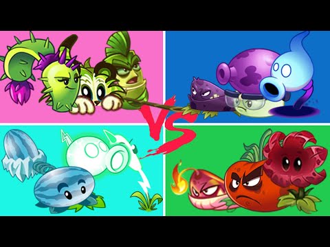 Team Bamboo Spartan x Tiger Grass VS Random 03 Team Plant - Who Will Win? - PvZ 2 Team 03 Plant