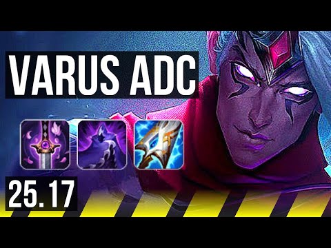 VARUS & Nautilus vs JHIN & Xerath (ADC) | Dominating | KR Master | 25.17