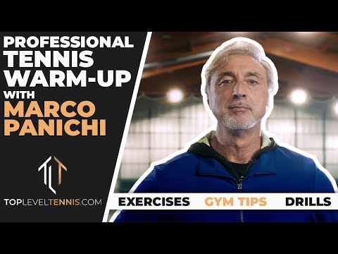 Tennis WARM-UP With Djokovic's FITNESS COACH! | Top Level Tennis