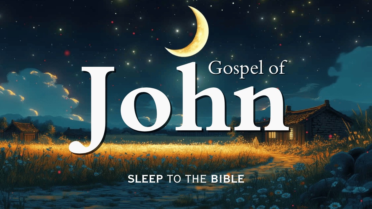 Fall Asleep to Gospel of John Like Never Before | Holy Bible Audio for Deep Sleep