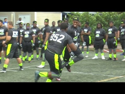 Rivals Camp Series 2015: Top 10 Plays - OL vs. DL