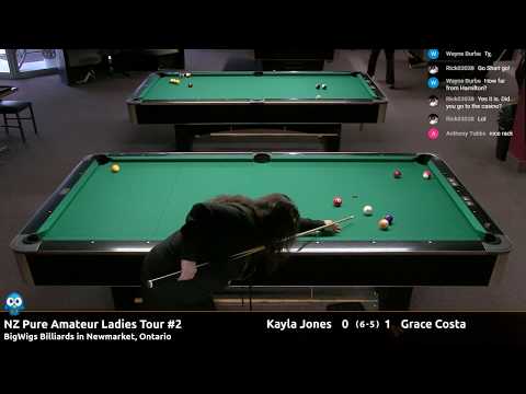 Kayla Jones vs Grace Costa - 2017 NZ Pure Amateur Ladies Tour #2