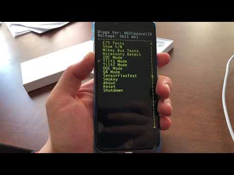 Apple iPhone 6 (DVT Prototype) - Diags Menu N61