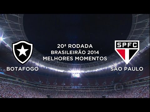 Melhores Momentos - Botafogo 2 x 4 São Paulo - Brasileirão 2014 - 10/09/2014