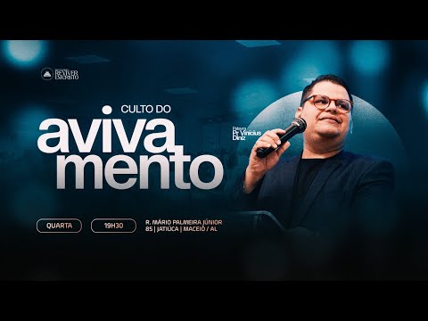 🔴 LIVE | CULTO DO AVIVAMENTO | PR. VINICIUS DINIZ | REC ALAGOAS | 28/01/2026