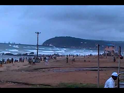 kishore cyclone effevt for rk beach.mp4