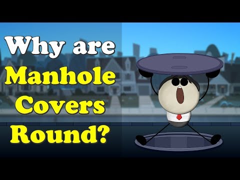 マンホールの蓋はなぜ丸いのか？| マンホールカバーはなぜ丸いの？ (Why are Manhole Covers Round? | #aumsum)