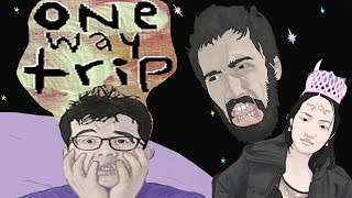 ONE WAY TRIP - Tripping Balls &amp; DYING! #1 (Visual Novel / PS4 / Let&#39;s Play)