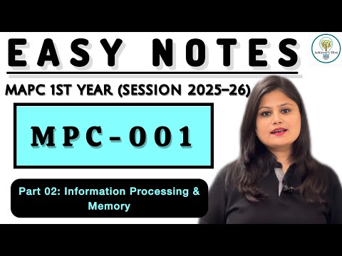 Easy Notes - Dec 25 Paper 1 Part 2 MPC001