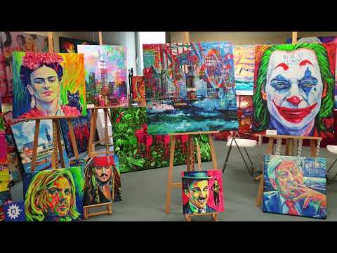 Pop Art Gallery Margarita am 10.05.2021 - kleiner Rundgang