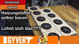 Ein Ventilator für den Heizkörper???