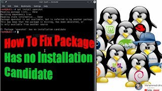 How To Fix Package Has no Installation Candidate