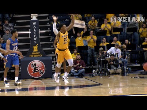 Racer Men's Basketball - vs Morehead State - 1-3-19 Highlights
