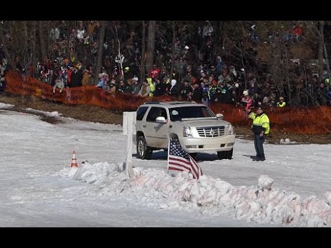CADILLAC ESCALADE VS TOYOTA UP A SKI HILL! | Jason Asselin
