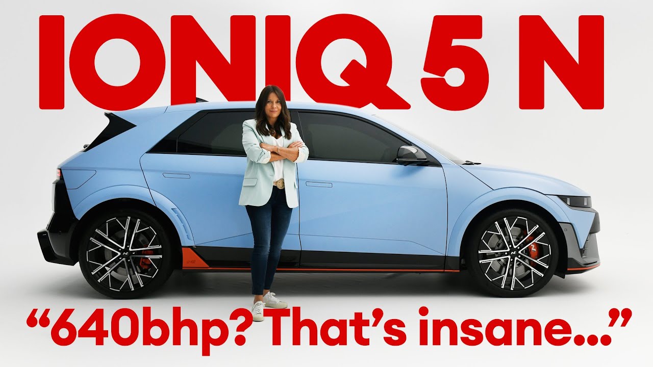 FIRST LOOK: Hyundai Ioniq 5 N. Meet the Hyundai that outguns a Lamborghini