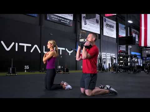 Kneeling Lean Backs (Weighted + Unweighted)