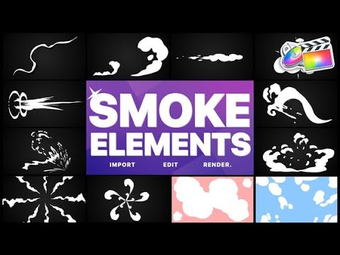 Top Apple Motion Projects: Smoke Elements Pack 05 | FCPX