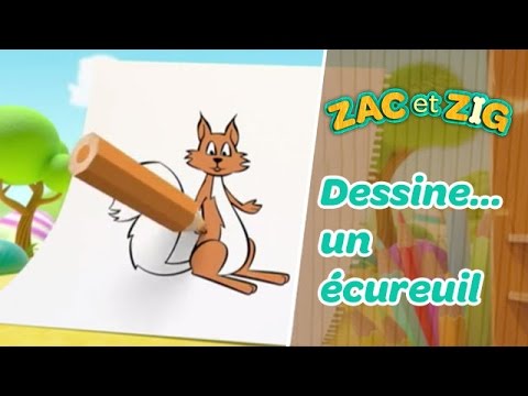 comment colorier un ecureuil