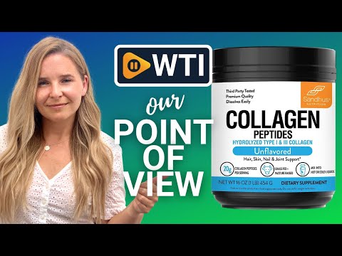 Sandhu's Collagen Peptides Powder - WTI product video review